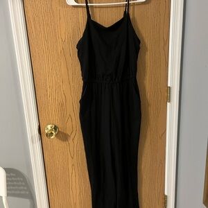 Old Navy Black romper with Spaghetti Straps